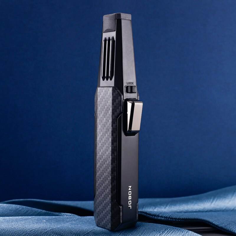 2023 Kitchen Outdoor BBQ Metal Windproof Cigar Big Jet Flames Lighter