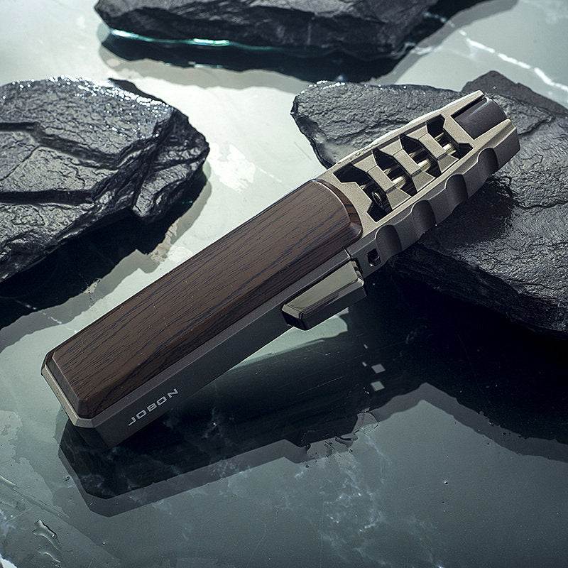 2023 Kitchen Outdoor BBQ Metal Windproof Cigar Big Jet Flames Lighter