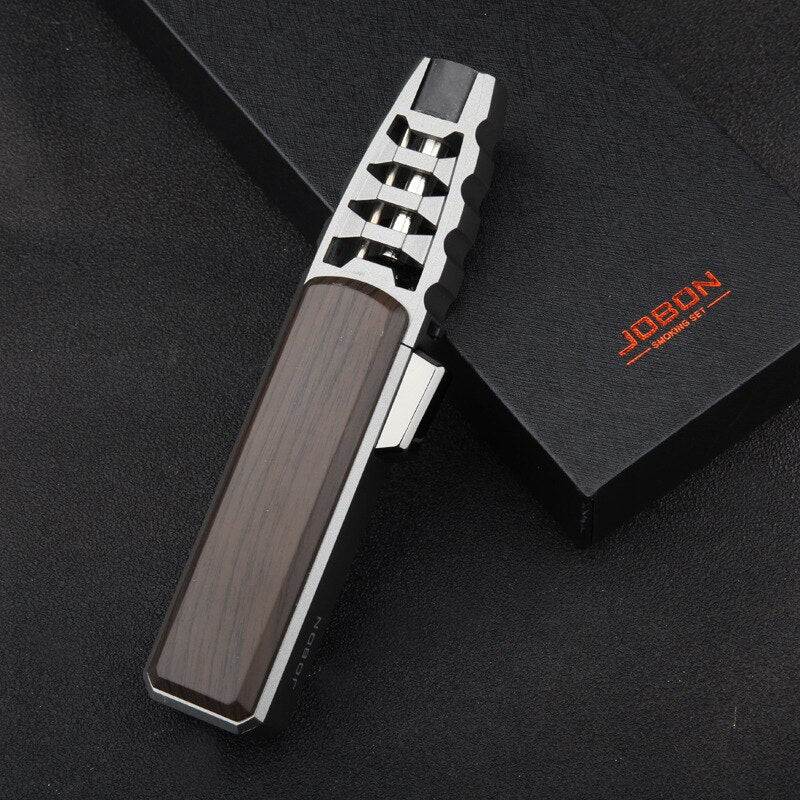 2023 Kitchen Outdoor BBQ Metal Windproof Cigar Big Jet Flames Lighter