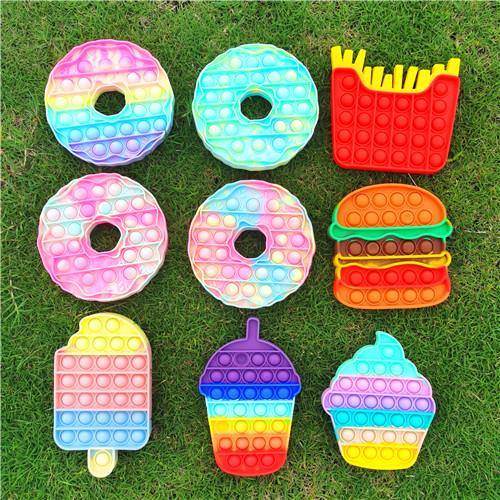 Doughnut Food Pop It Ice Cream - BOOST TOYS