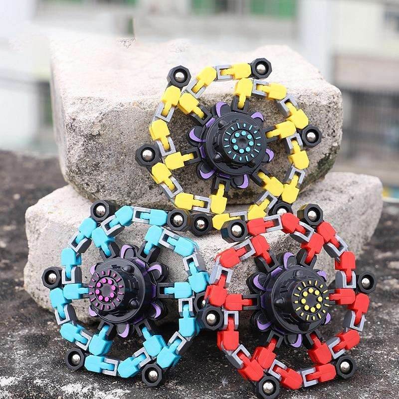 3 pcs New Deformed Fidget Spinner Chain Toys - BOOST TOYS