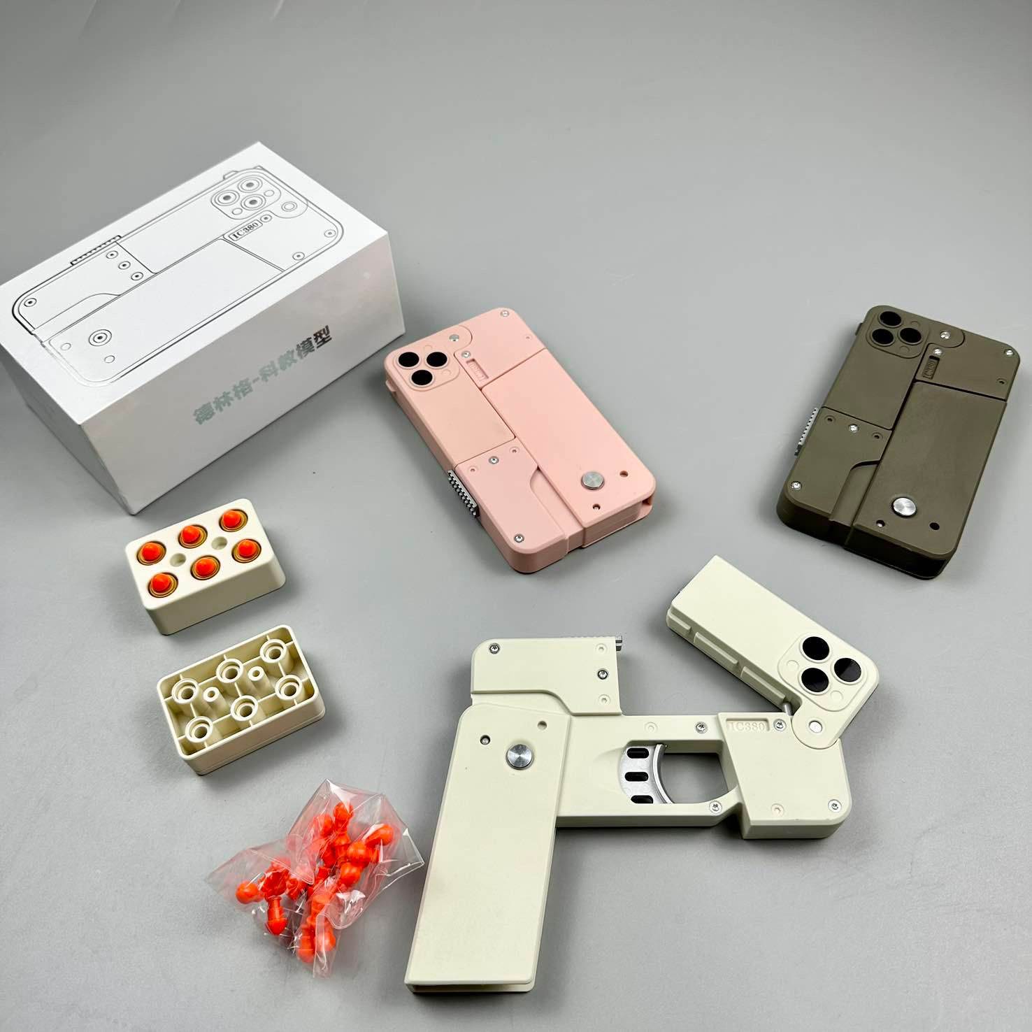 New iPhone Soft Bullet Ejector Nerf Fun Toys - BOOST TOYS