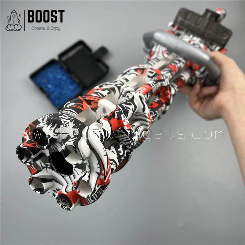 New Gatling Gel Blaster Rotary Machine Toy Gun - BOOST TOYS