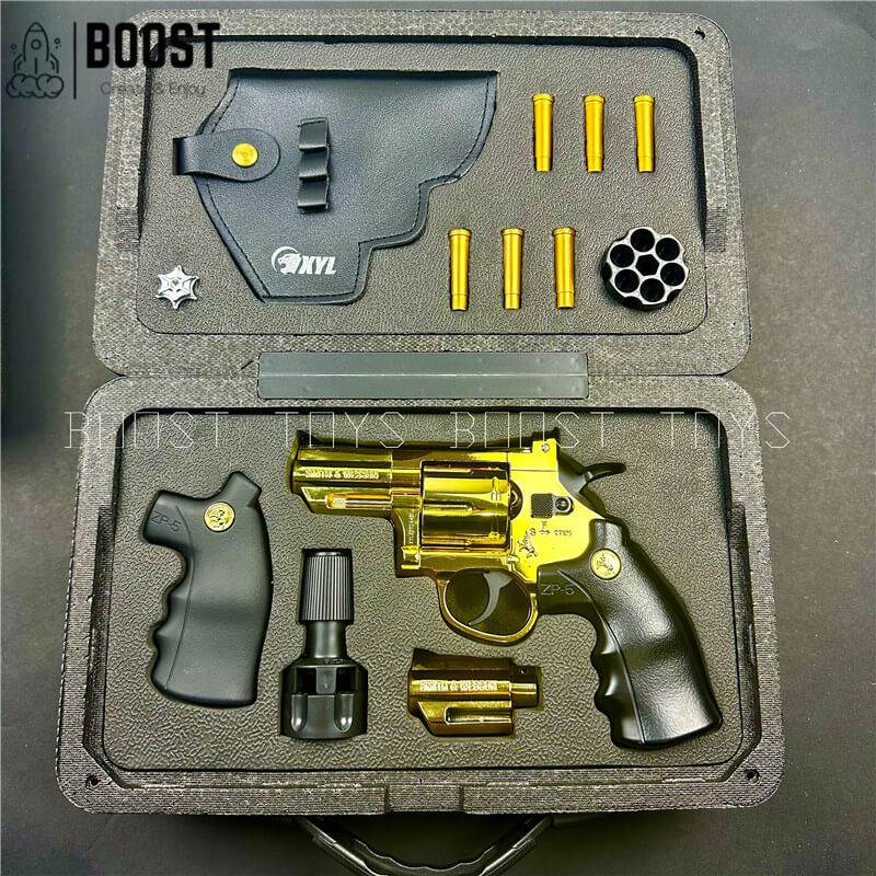 Collector's Edition ZP5 Revolver Metal Soft Bullet Gel blaster(Limited 100 pcs) - BOOST TOYS