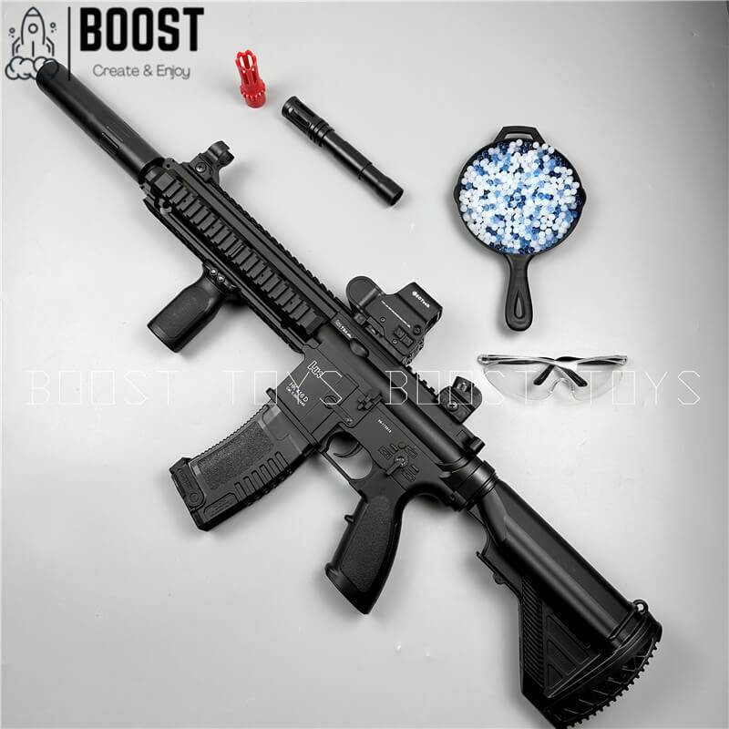 HK416D Gel Ball Blaster M416 Launchers with Free Stickers Adult type - BOOST TOYS