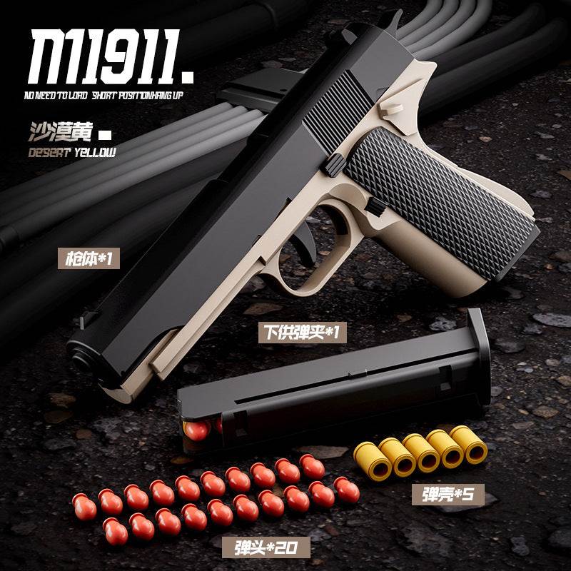 New M1911 Nerf Bolt Lock Semi-Automatic - BOOST TOYS