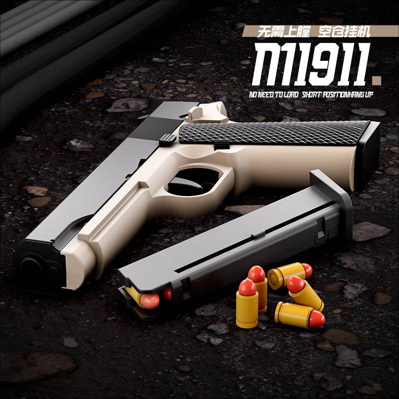 New M1911 Nerf Bolt Lock Semi-Automatic - BOOST TOYS