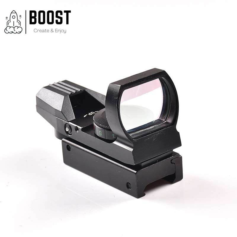 1X22X33 Aluminum Red Green Dot Gun Sight Scope Reflex Sight with 20mm Rail - BOOST TOYS