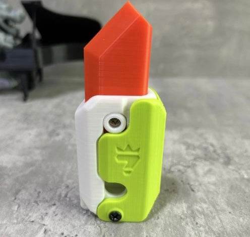 3D Printed Baby Mini M1911 Gravity Cub Jumping Small Knife Fidgets - BOOST TOYS