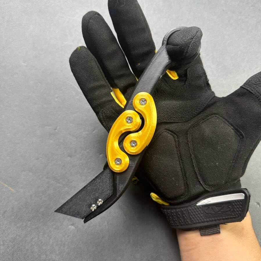 3D Printed Karambit Claw Neck Knife EDC Toys CSGO