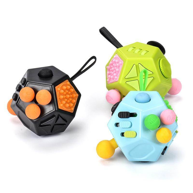 NEW Fidget Cube Update 12 Sides - BOOST TOYS