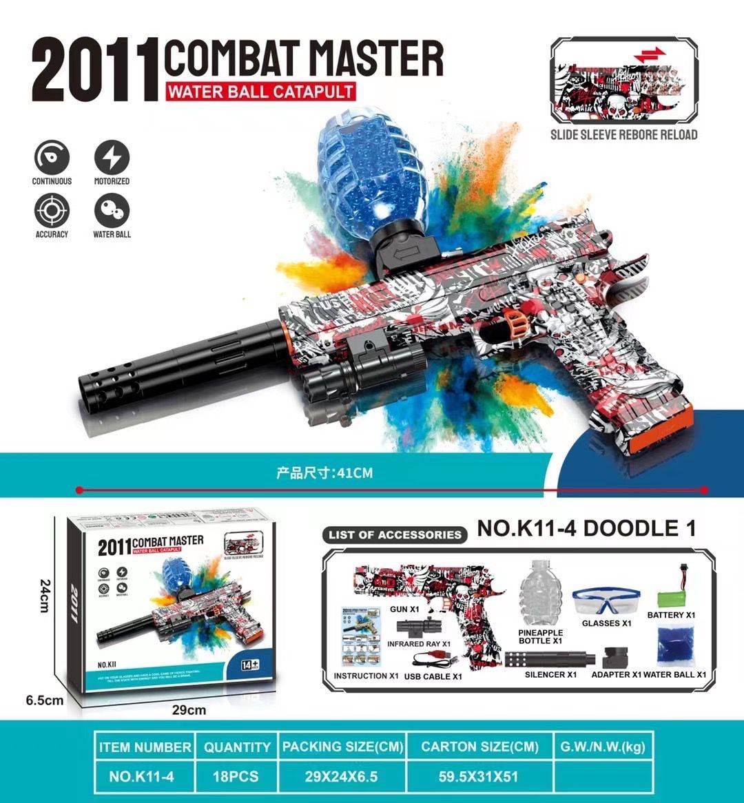 New 2011 Combat Master Gel blaster - BOOST TOYS
