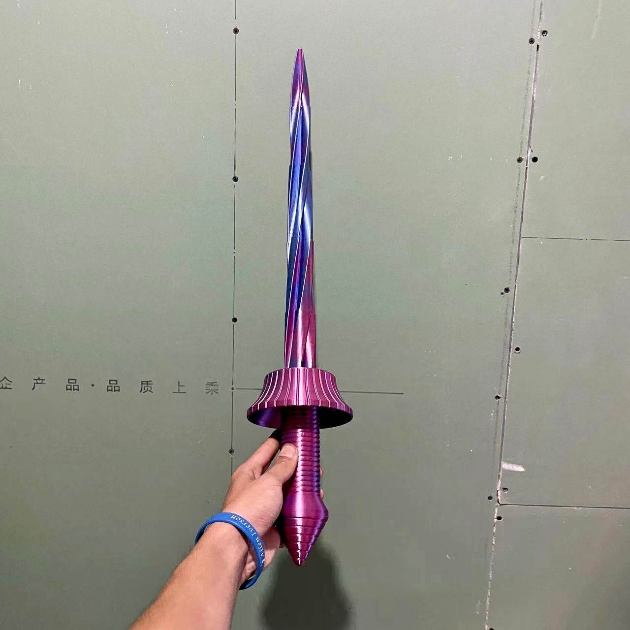 3D Printed Retractable Sword - BOOST TOYS