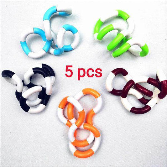5 Pcs Soft Tangle - BOOST TOYS