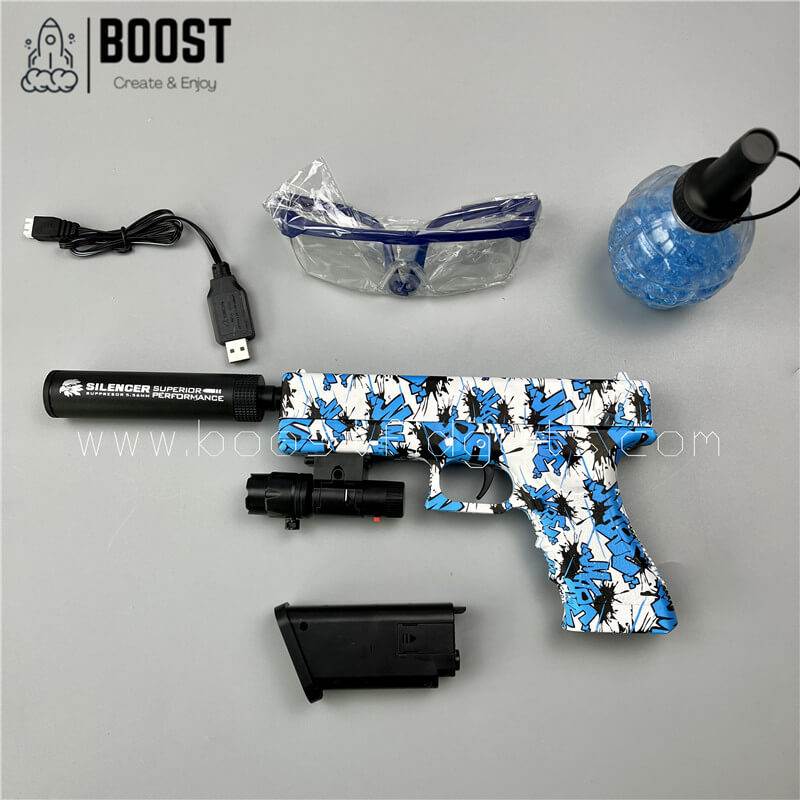 NEW Glock Gel blaster Auto Fast Shooting Cheap (LIMITED 100pcs!!!) - BOOST TOYS