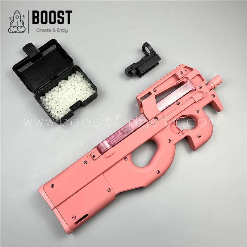 P90 Gel Blaster Electric Auto Fire Top Ammunition Feed - BOOST TOYS