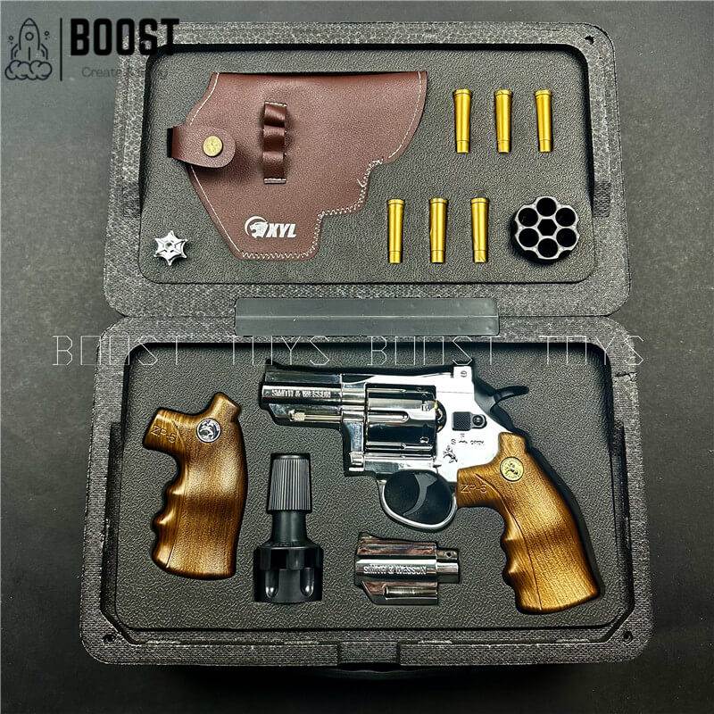 Collector's Edition ZP5 Revolver Metal Soft Bullet Gel blaster(Limited 100 pcs) - BOOST TOYS