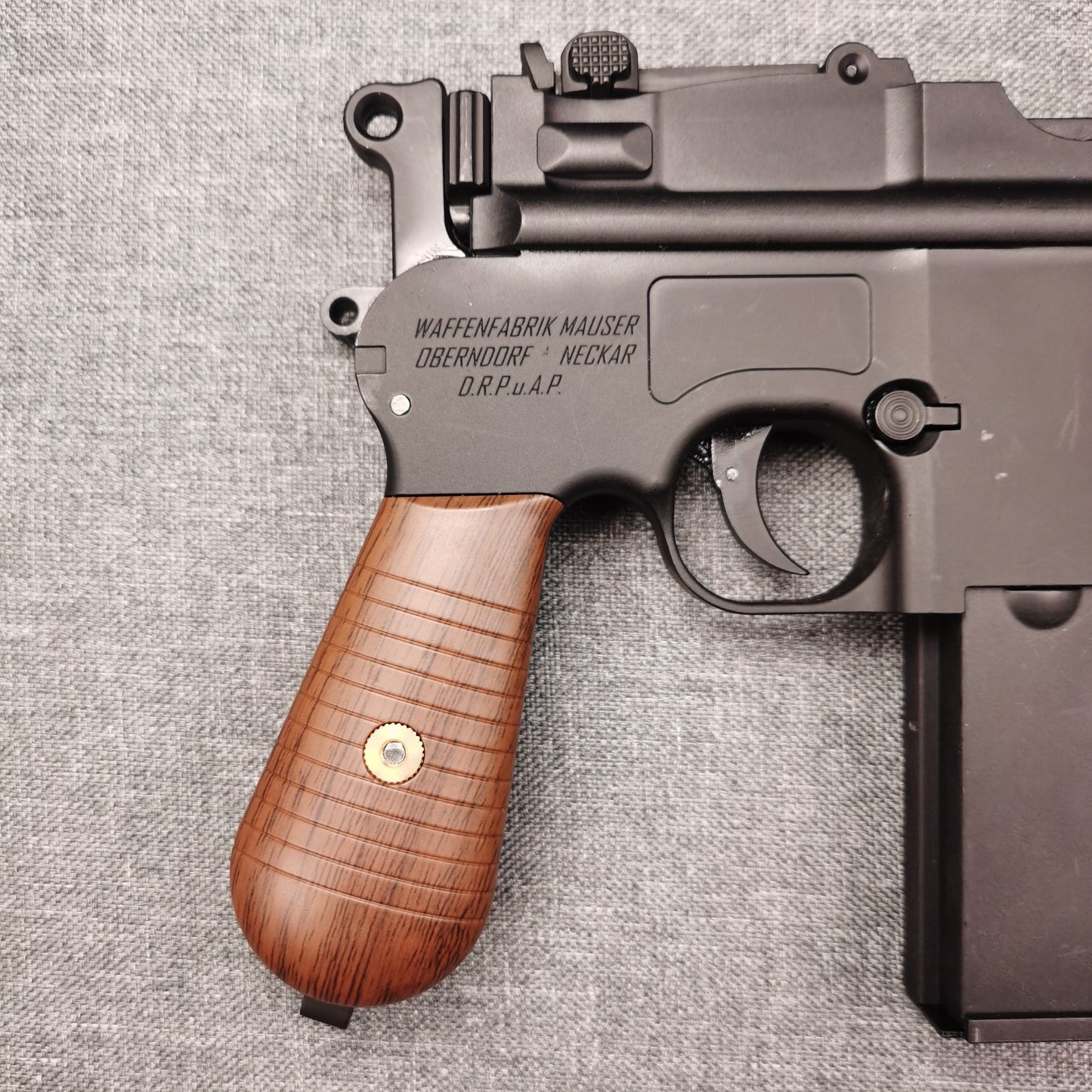 Mauser C96 Shell Ejecting Laser Toy Gun