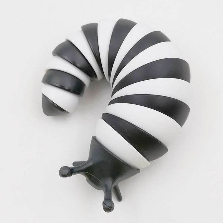 Fidget Slug 3D Printed Articulated Sticky Stretch - BOOST TOYS